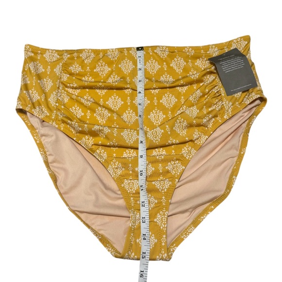 Garnet Hill High Rise Bikini Bottom size 18 - Picture 4 of 6